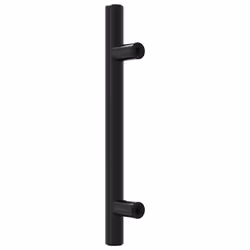 vidaXL Cabinet Handles Door Handles Furniture Drawer Pull Stainless Steel - black, 96 mm/ 10 pcs - Additional view 6