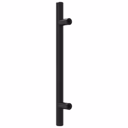 vidaXL Cabinet Handles Door Handles Furniture Drawer Pull Stainless Steel - black, 128 mm/ 10 pcs - Additional view 6