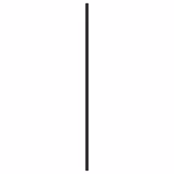 vidaXL Cabinet Handles Door Handles Furniture Drawer Pull Stainless Steel - black, 480 mm/ 5 pcs - Additional view 4