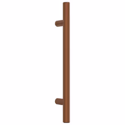 vidaXL Cabinet Handles Door Handles Furniture Drawer Pull Stainless Steel - bronze, 128 mm/ 10 pcs - Additional view 2