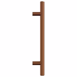 vidaXL Cabinet Handles Door Handles Furniture Drawer Pull Stainless Steel - bronze, 128 mm/ 10 pcs - Additional view 5