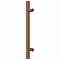 vidaXL Cabinet Handles Door Handles Furniture Drawer Pull Stainless Steel - bronze, 128 mm/ 10 pcs - Additional view 6
