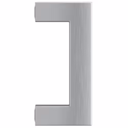 vidaXL Cabinet Handles Door Handles Furniture Drawer Pull Stainless Steel - silver, 64 mm/ 10 pcs - Additional view 5