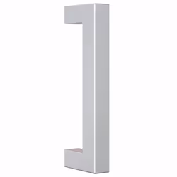 vidaXL Cabinet Handles Door Handles Furniture Drawer Pull Stainless Steel - silver, 96 mm/ 10 pcs - Additional view 2