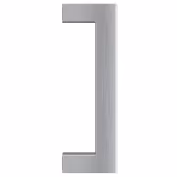 vidaXL Cabinet Handles Door Handles Furniture Drawer Pull Stainless Steel - silver, 96 mm/ 10 pcs - Additional view 5