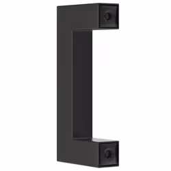 vidaXL Cabinet Handles Door Handles Furniture Drawer Pull Stainless Steel - black, 64 mm/ 10 pcs - Additional view 6