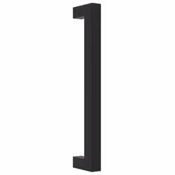 vidaXL Cabinet Handles Door Handles Furniture Drawer Pull Stainless Steel - black, 160 mm/ 10 pcs - Additional view 2
