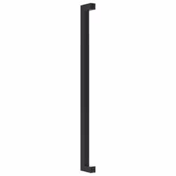 vidaXL Cabinet Handles Door Handles Furniture Drawer Pull Stainless Steel - black, 320 mm/ 5 pcs - Additional view 6