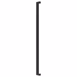 vidaXL Cabinet Handles Door Handles Furniture Drawer Pull Stainless Steel - black, 480 mm/ 5 pcs - Additional view 6