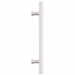 vidaXL Cabinet Handles Door Handles Furniture Drawer Pull Stainless Steel - silver, 128 mm/ 10 pcs - Additional view 5