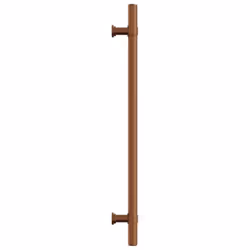vidaXL Cabinet Handles Door Handles Furniture Drawer Pull Stainless Steel - bronze, 224 mm/ 5 pcs - Additional view 5