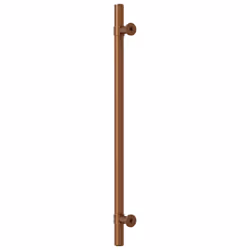 vidaXL Cabinet Handles Door Handles Furniture Drawer Pull Stainless Steel - bronze, 224 mm/ 5 pcs - Additional view 6
