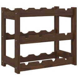 VidaXL 373388 wine rack Wood Brown