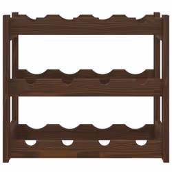 VidaXL 373388 wine rack Wood Brown