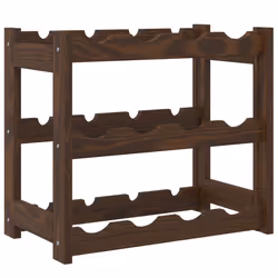 VidaXL 373388 wine rack Wood Brown - Additional view 5