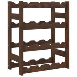 VidaXL 373389 wine rack Wood Brown
