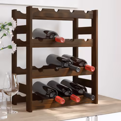 VidaXL 373389 wine rack Wood Brown