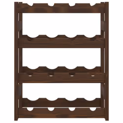 VidaXL 373389 wine rack Wood Brown