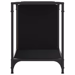 vidaXL TV Cabinet TV Unit Media TV Stand Entertainment Centre Engineered Wood - black, 153 x 37 x 50 cm - Additional view 4