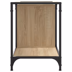 vidaXL TV Cabinet TV Unit Media TV Stand Entertainment Centre Engineered Wood - sonoma oak, 153 x 37 x 50 cm - Additional view 4