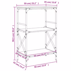 VidaXL 837616 living room bookcase - Additional view 8