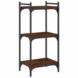 VidaXL 837631, Brown, Oak, Metal, Wood, 400 mm, 300 mm, 860 mm