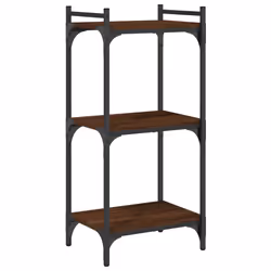 VidaXL 837636, Brown, Oak, Metal, Wood, 400 mm, 300 mm, 1200 mm