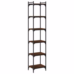 VidaXL 837666, Brown, Oak, Metal, Wood, 600 mm, 300 mm, 1880 mm