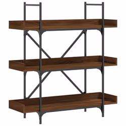 VidaXL 837691, Brown, Oak, Metal, Wood, 1000 mm, 330 mm, 1085 mm