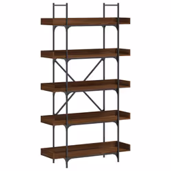 VidaXL 837701, Brown, Oak, Metal, Wood, 1000 mm, 330 mm, 1805 mm