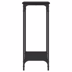 vidaXL Console Table Tea End Table Hallway Sofa Couch Table Engineered Wood - black - Additional view 4