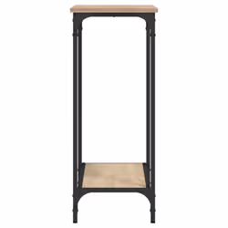 vidaXL Console Table Tea End Table Hallway Sofa Couch Table Engineered Wood - sonoma oak - Additional view 4