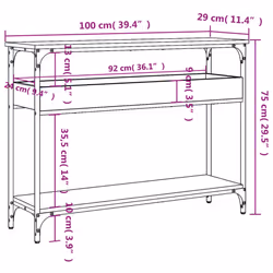 VidaXL 837721 coffee/side/end table - Additional view 8
