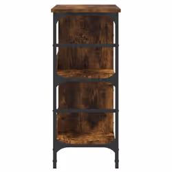 vidaXL Sideboard Storage Cabinet Cupboard Cabinet Highboard Engineered Wood - smoked oak, 102 x 32 x 73.5 cm - Additional view 4