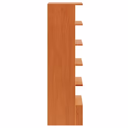 vidaXL Shoe Cabinet Wooden Shoe Cabinet Shoe Storage Shelf Solid Wood Pine - 52 x 30 x 104 cm - Additional view 4