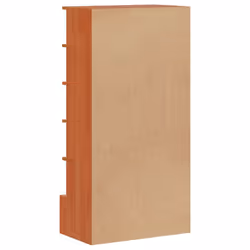vidaXL Shoe Cabinet Wooden Shoe Cabinet Shoe Storage Shelf Solid Wood Pine - 52 x 30 x 104 cm - Additional view 5