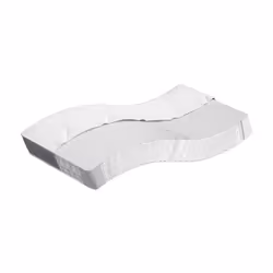 VidaXL 372807, 800 x 1600 mm, White, Foam, Polyester, 19 cm
