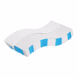 VidaXL 372825, Single/Full size, Innerspring mattress, Medium, Black, White, Adults, Polyester