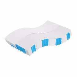 VidaXL 372831, Single/Full size, Innerspring mattress, Medium, Black, White, Adults, Polyester