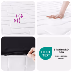 VidaXL 372831 mattress Single/Full size Innerspring mattress - Additional view 6