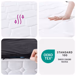 VidaXL 372837 mattress Single/Full size High density foam mattress - Additional view 7