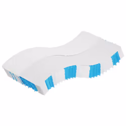 VidaXL 372839, Single/Full size, Innerspring mattress, Medium, Black, White, Polyester, Adults