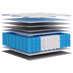 VidaXL 372842 mattress Double/Full size High density foam mattress - Additional view 5