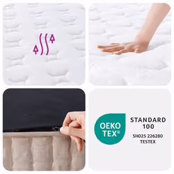 VidaXL 372875 mattress Single/Full size Innerspring mattress - Additional view 5