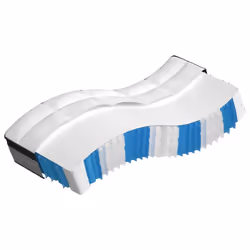 VidaXL 372897, Regular size, Medium, Grey, White, Polyester, Polyester, Polyester