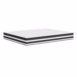 VidaXL 372922, Double/Full size, Innerspring mattress, Medium, Polyester, Foam, Back, Side, Stomach