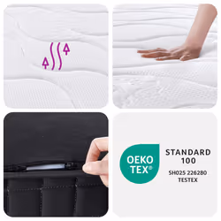 VidaXL 372941 mattress Single/Full size Innerspring mattress - Additional view 8