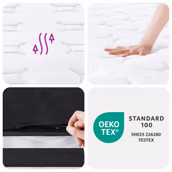 VidaXL 372967 mattress Twin Innerspring mattress - Additional view 8