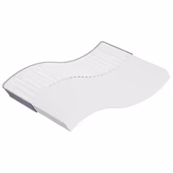 VidaXL 373010, Double/Full size, Medium, Dark Grey, White, Foam, 1400 mm, 1900 mm