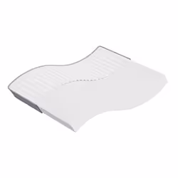 VidaXL 373016, Double/Full size, High density foam mattress, Soft, Grey, White, Polyester, Polyester